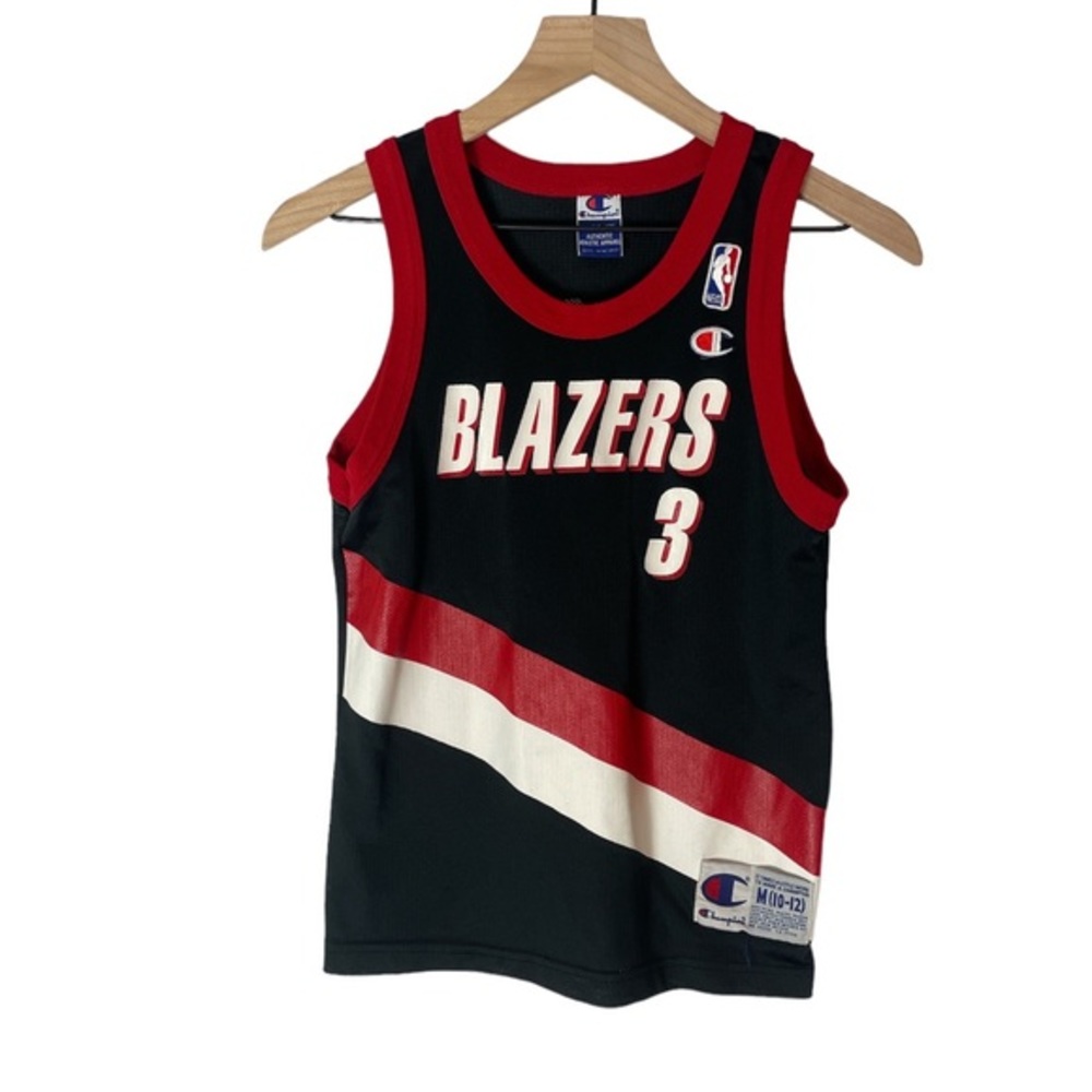 Vintage Champion Damon Stoudamire Blazers Jersey- Youth 10/12 Med